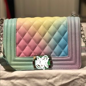 Rainbow purse